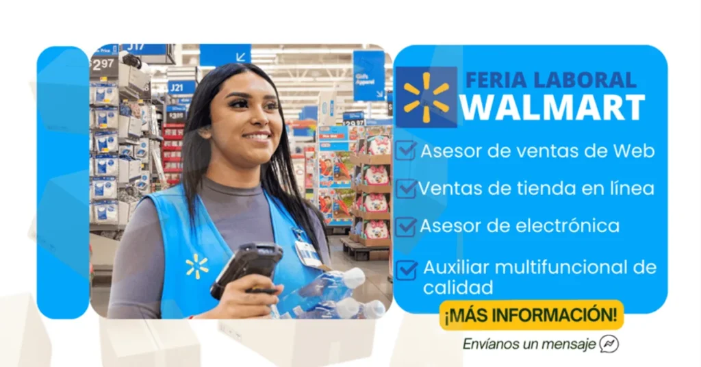 WALMART OPORTUNIDAD LABORAL